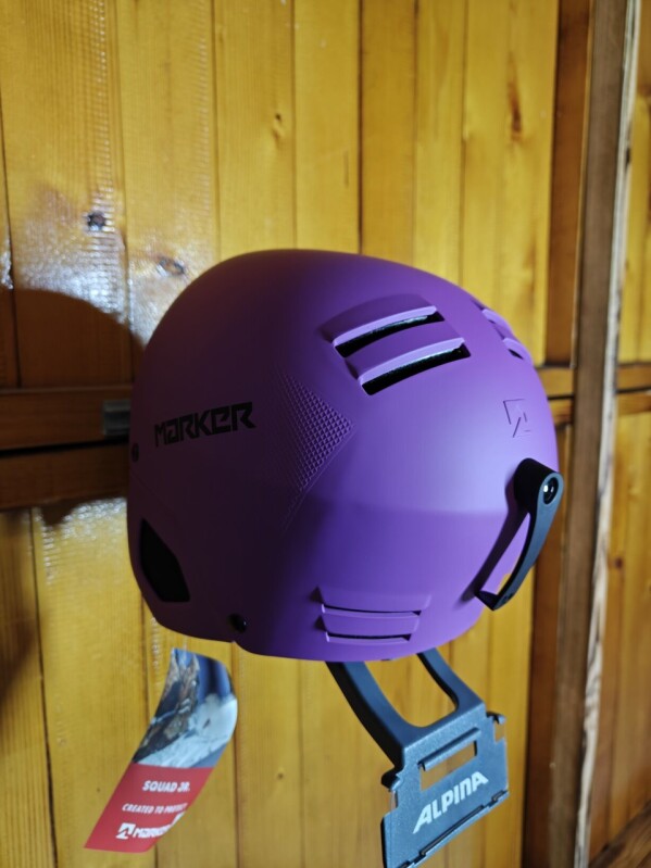 PRILBA MARKER SQUAD JR PURPLE 47-51CM